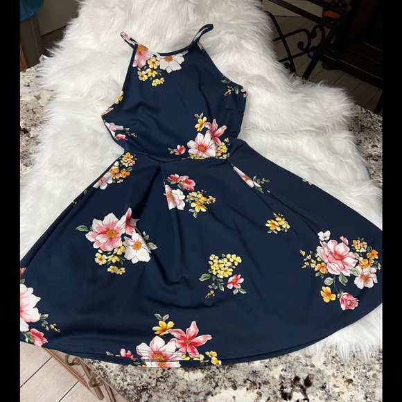 Dresses & Skirts - Spring /Summer Navy Blue Dress